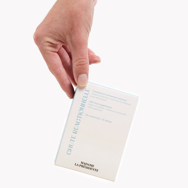 Compléments alimentaires - Chute réactionnelle - Cheveux plats & fins - 1 mois