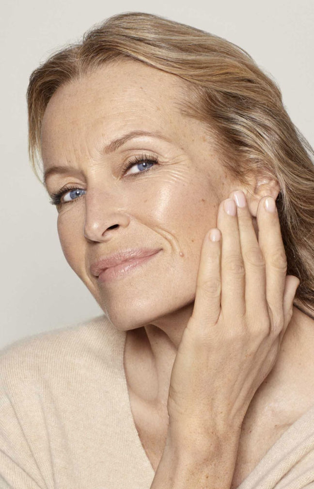Crème de jour anti-âge bio - Acide hyaluronique & huile d'argan - Peaux sensibles