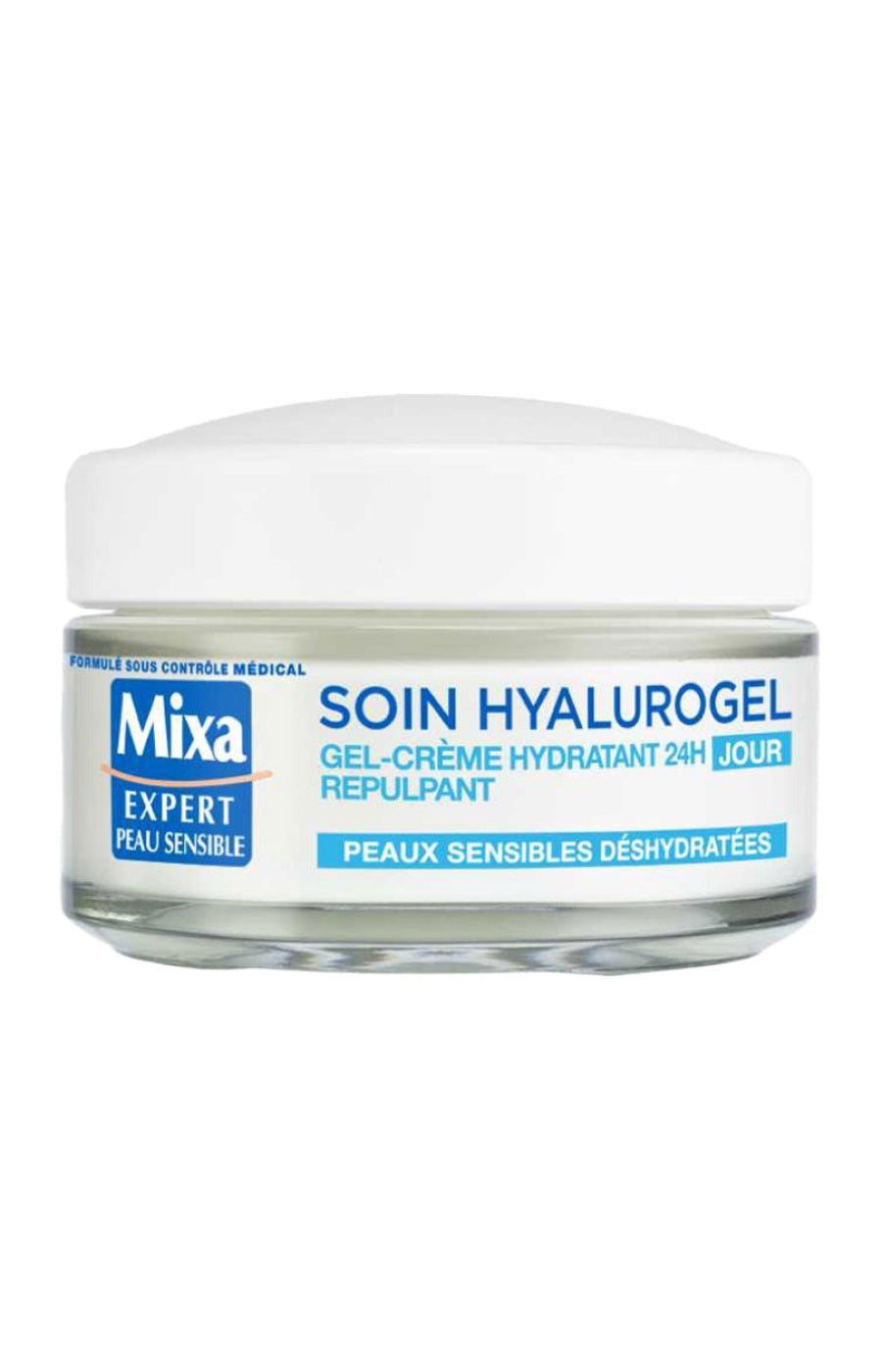 Gel-crème hydratant - Hyalurogel - Acide hyaluronique - Peaux déshydratées & sensibles