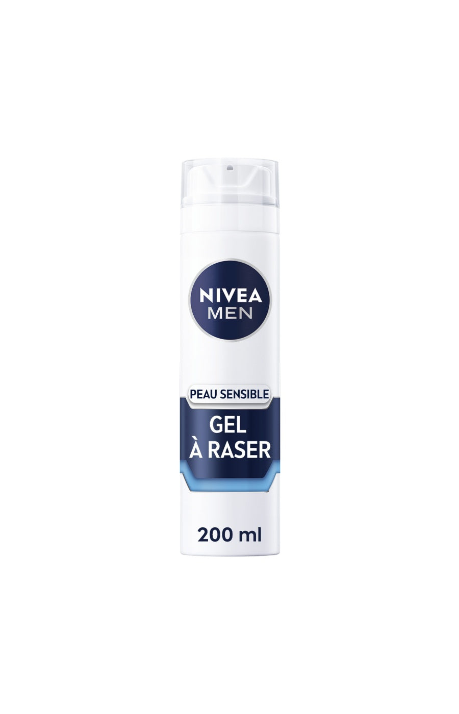 Gels à raser - Peaux sensibles - Homme - 2 x 200 ml