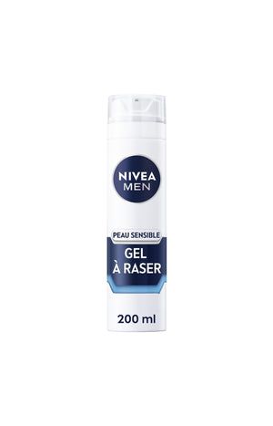 Gels à raser - Peaux sensibles - Homme - 2 x 200 ml