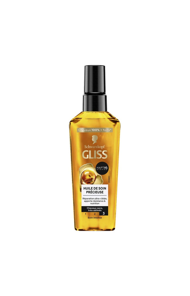 Huile de soin nourrissante - Huile Précieuse  - Cheveux abîmés - 75 ml