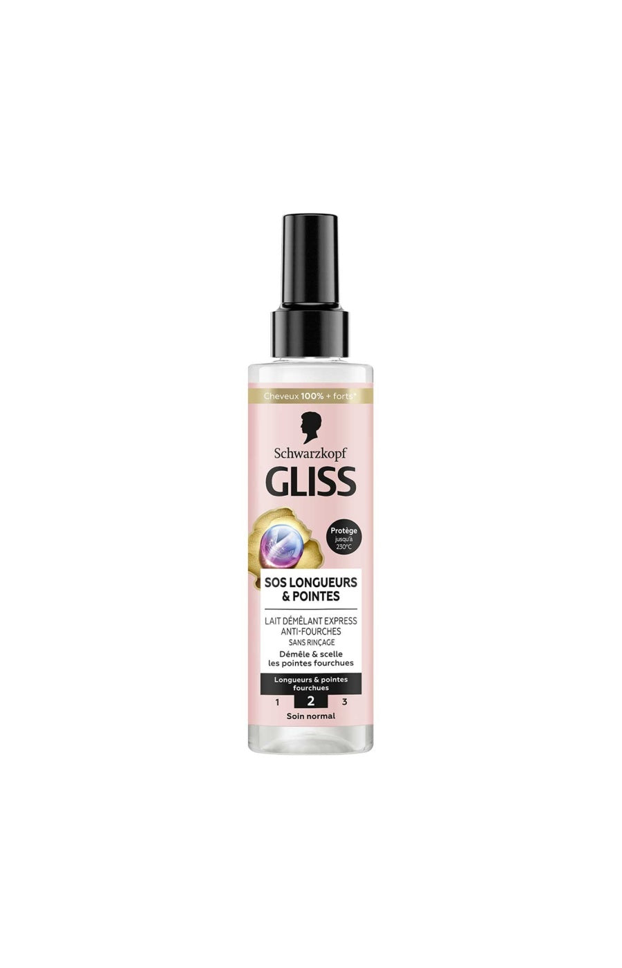 Lait démêlant express - SOS longueurs - Cheveux fourchus - 200 ml
