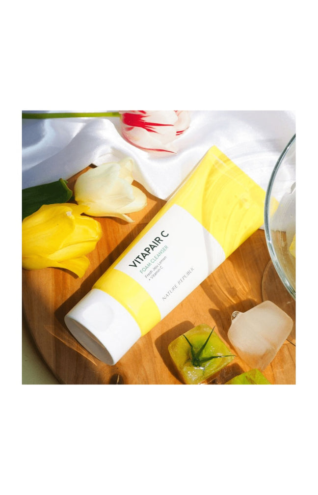Mousse nettoyante - Citron vert & vitamine C - Visage - 300 ml