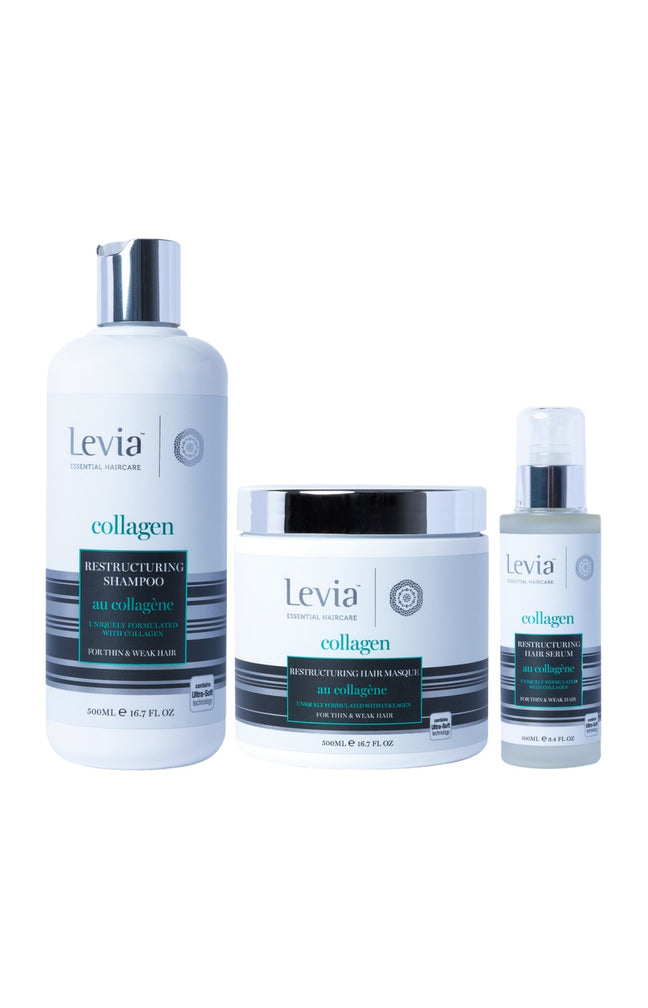 Routine restructurante - Collagène - Cheveux fins - 3 produits