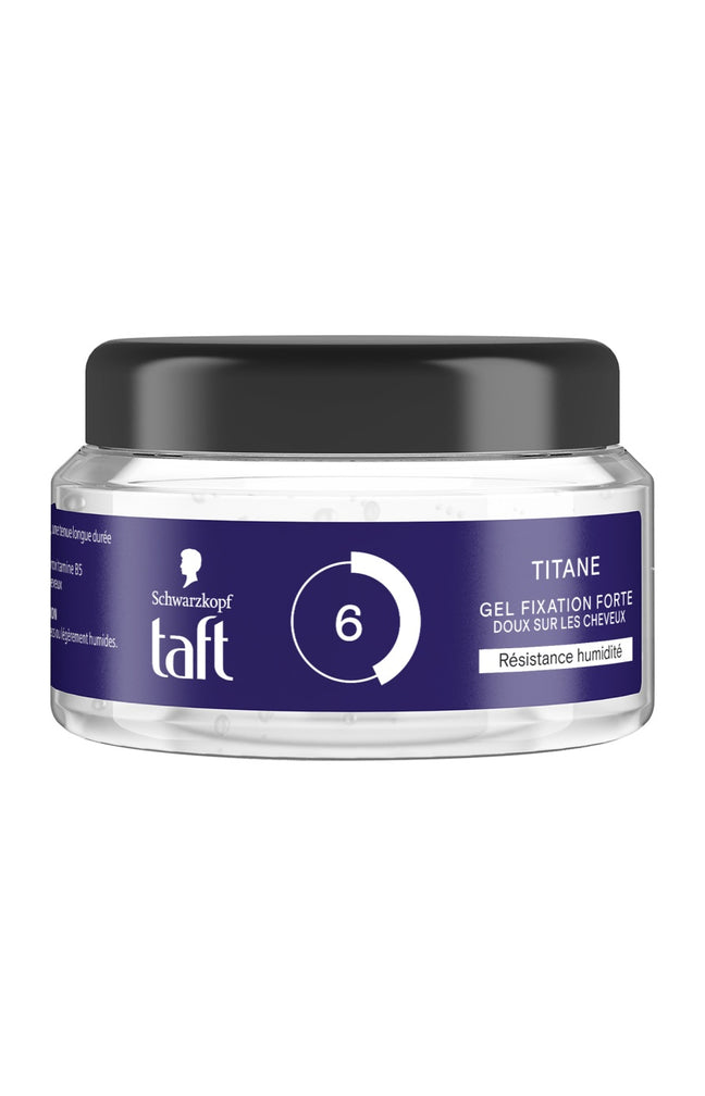 Gel fixation forte - Titane - Cheveux - 250 ml