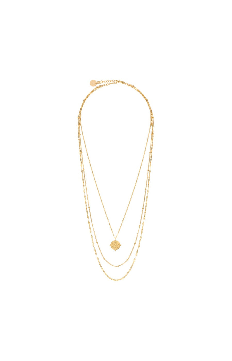 Collier - Acier doré