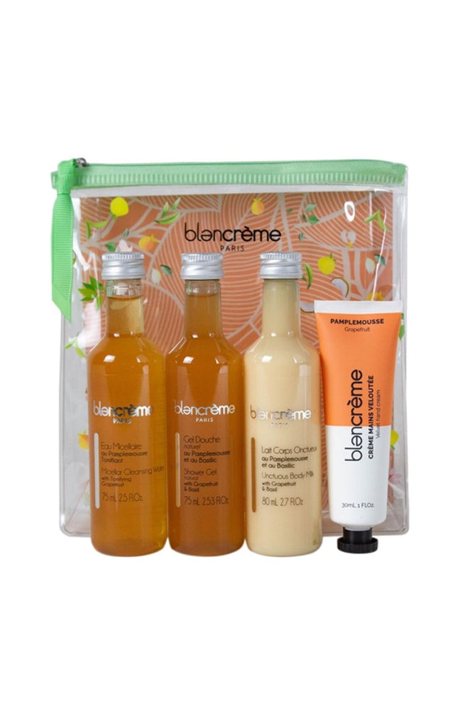 Trousse routine visage & corps - Pamplemousse - 4 produits