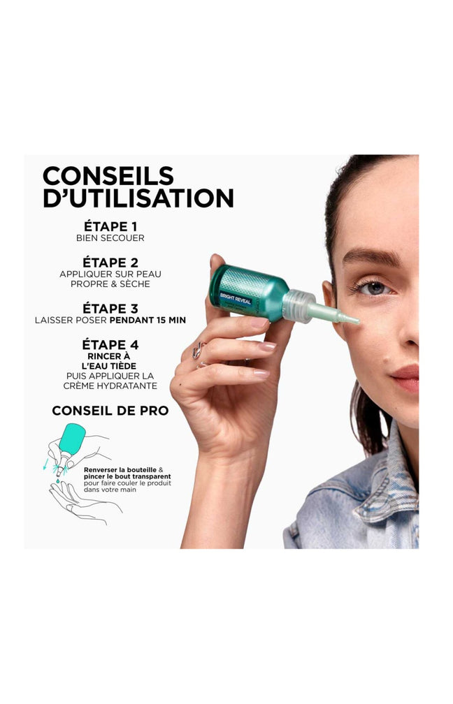 Peeling exfoliant anti-tâches - Bricht Reveal - Niacinamide - Visage - 25 ml