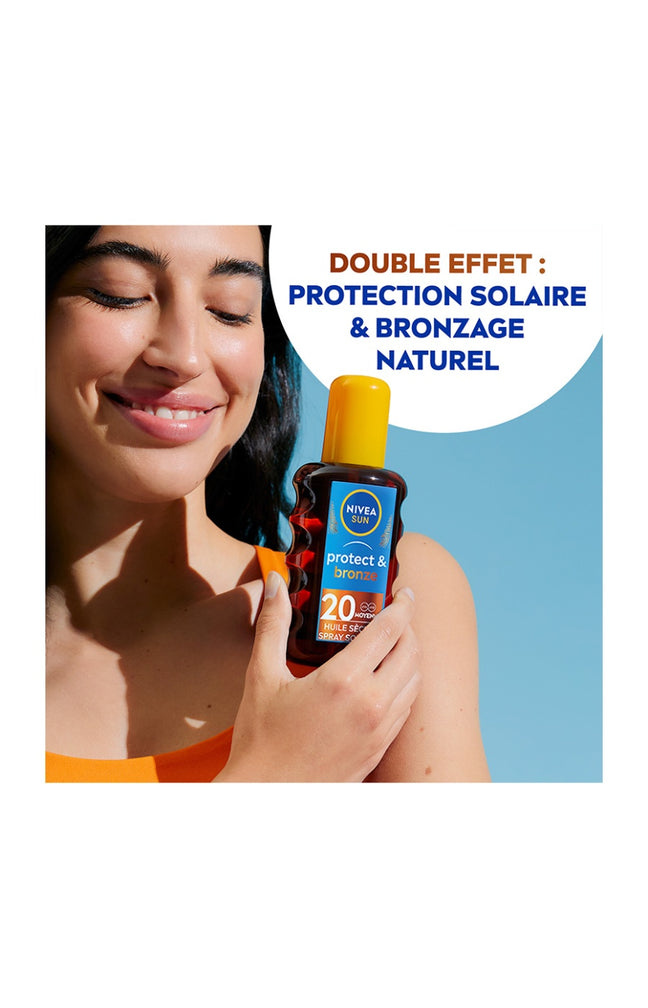 Huile solaire SPF 20 - Protect & Bronze - Corps - 200 ml