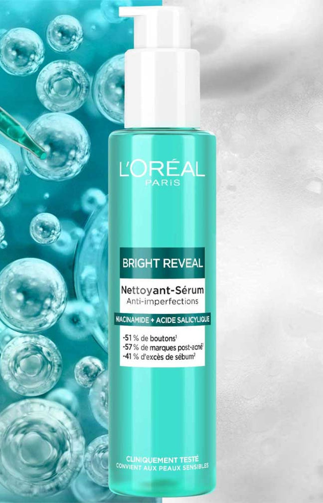 Nettoyant anti-imperfection - Bright Reveal - Niacinamide - Visage