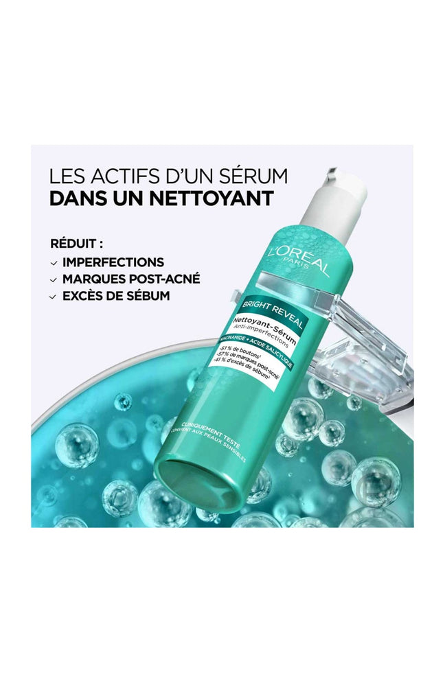 Nettoyant anti-imperfection - Bright Reveal - Niacinamide - Visage
