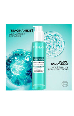 Nettoyant anti-imperfection - Bright Reveal - Niacinamide - Visage