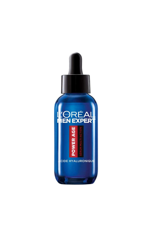 Sérum anti-âge hydratant - Power Age - Acide hyaluronique - Homme - Visage