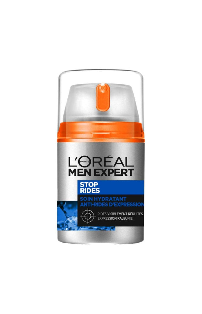 Crème anti-rides hydratante - Stop rides - Homme - Visage