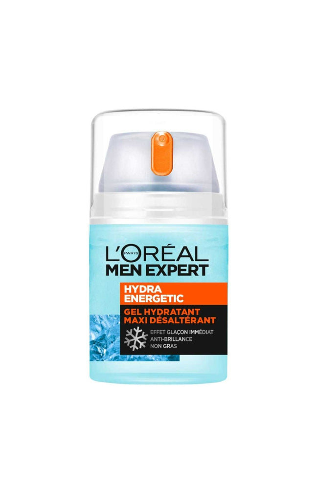 Gel hydratant désaltérant - Hydra Energetic - Homme - Visage