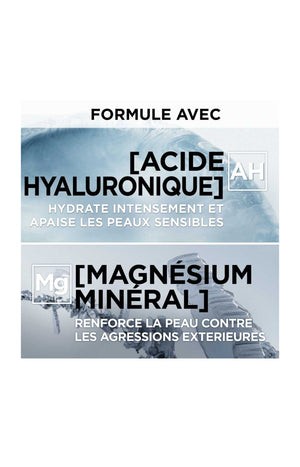 Soin hydratant - Magnésium & acide hyaluronique - Peaux sensibles - Homme