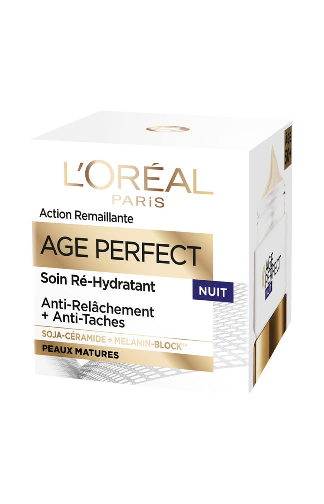 Crème de nuit - Age Perfect nuit - Collagène - Visage