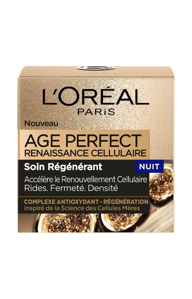 Crème de nuit - Age Perfect Renaissance Cellulaire - Truffe & thé noir - Visage