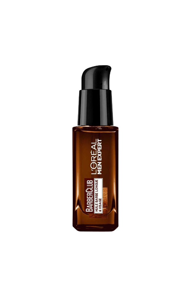 Huile à barbe - Men expert Barber Club - Bois de cèdre - Visage - 30 ml