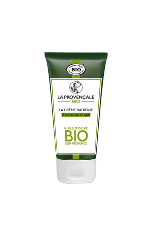 Crème radieuse hydratante 48h bio - Huile d'olive - Visage