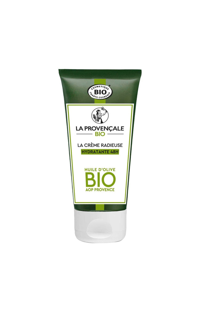 Crème radieuse hydratante 48h bio - Huile d'olive - Visage