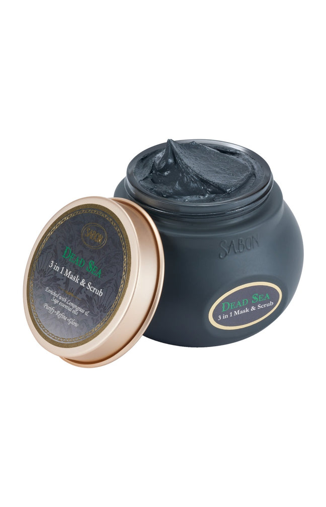 Masque exfoliant 3-en-1 - Boue de la mer Morte - Visage - 200 ml