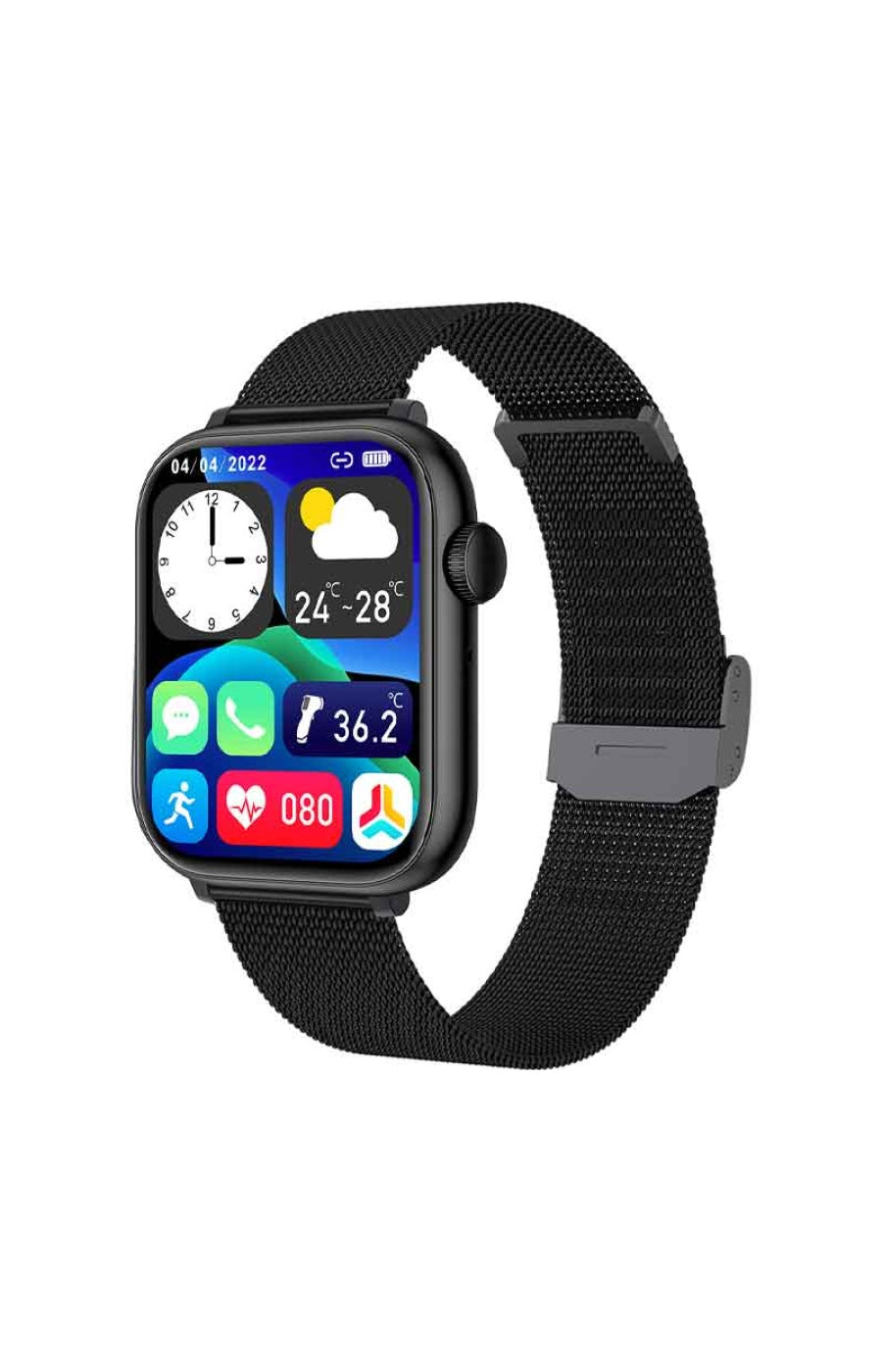 Montre connectée - Edition Gamma 2024 - Acier - Noir