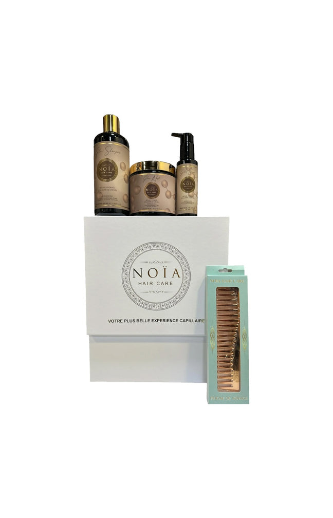 Coffret prestige - Routine réparatrice & hydratante - Acide hyaluronique - Cheveux abîmés - 4 produits