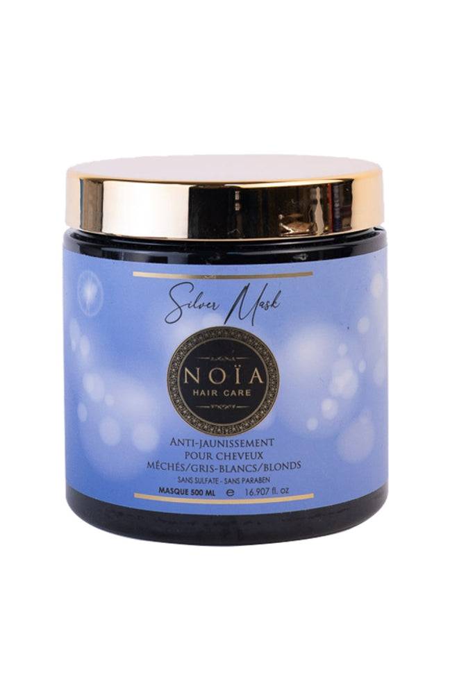 Masque anti-jaunissement - Cheveux blonds, blancs ou gris - 500 ml
