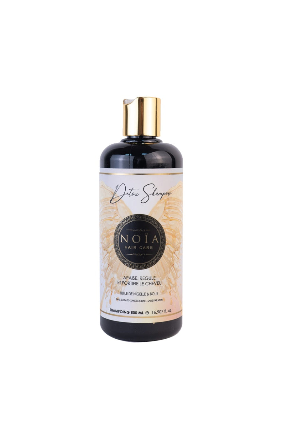 Shampoing détoxifiant - Huile de nigelle & boue - Cheveux ternes