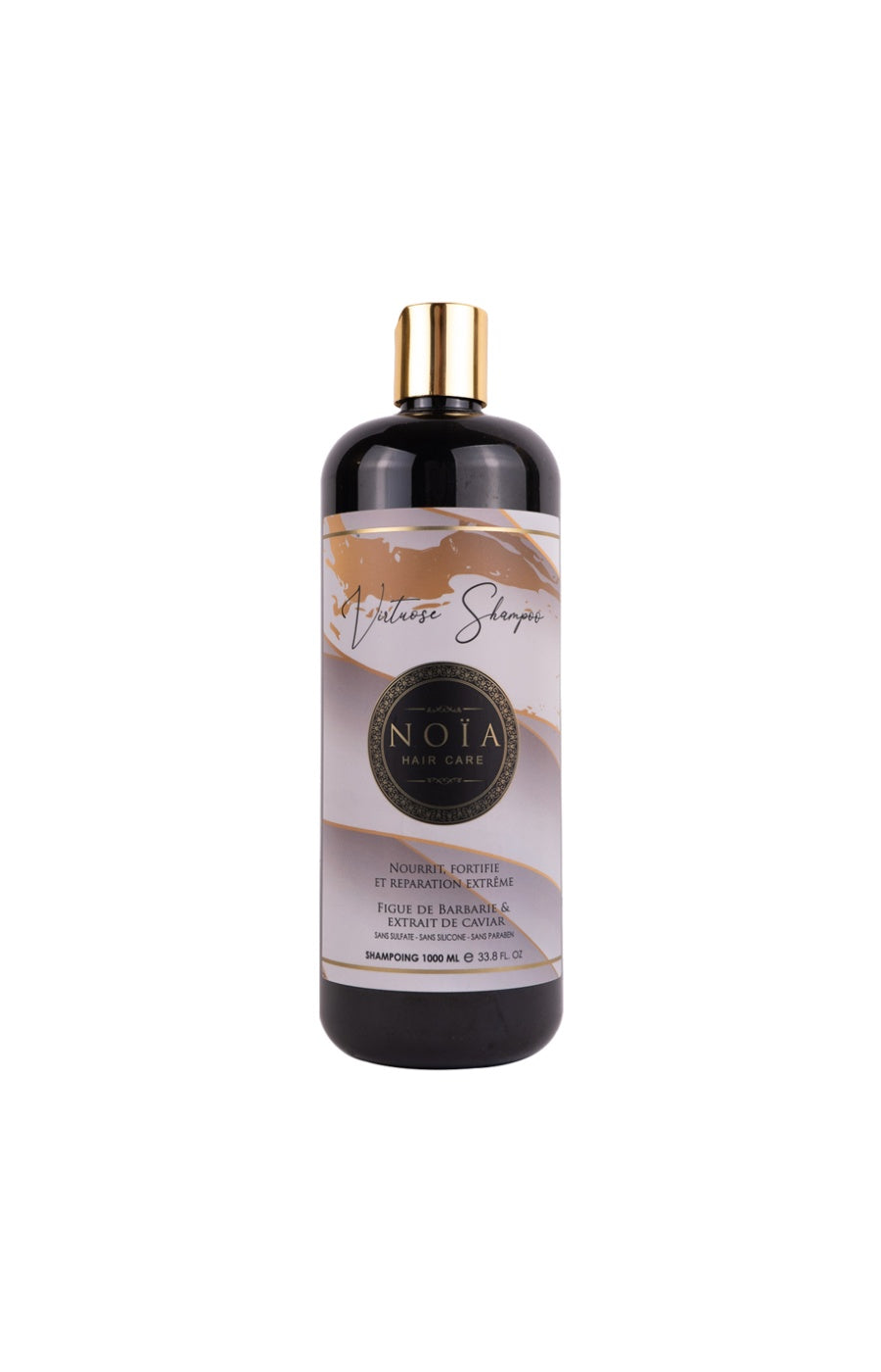 Shampoing réparateur - Figue de barbarie & caviar - Cheveux abîmés - 1 L