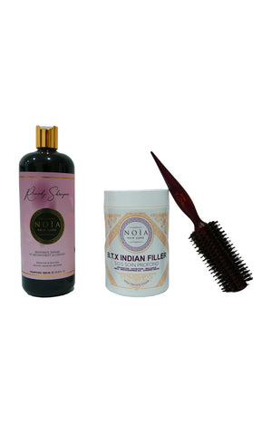 Routine renforçante & réparatrice - Kératine & biotine - Cheveux abîmés - 3 produits