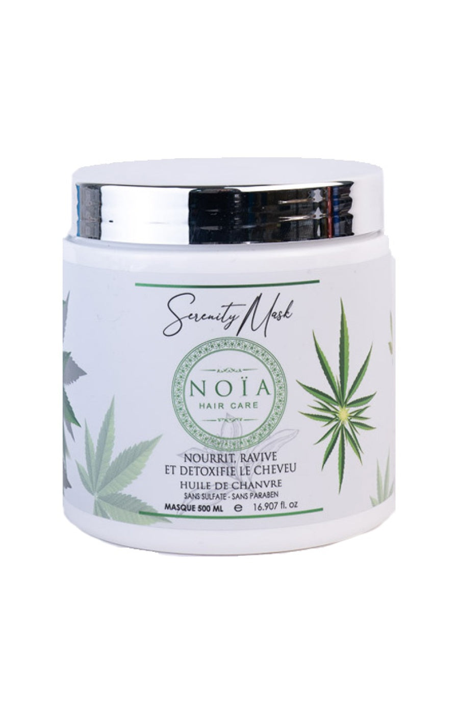 Masque nourrissant & détoxifiant - Huile de chanvre - Cuirs chevelus sensibles - 500 ml