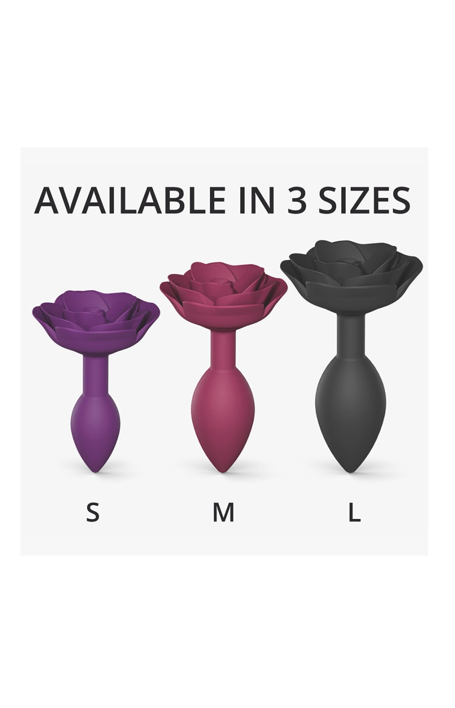 Plug anal - Open rose - Taille M -  Violet