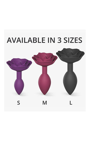 Plug anal - Open rose - Taille M -  Violet