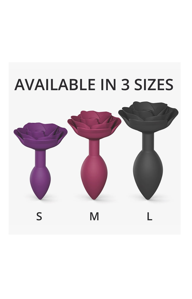 Plug anal - Open rose - Taille M -  Violet