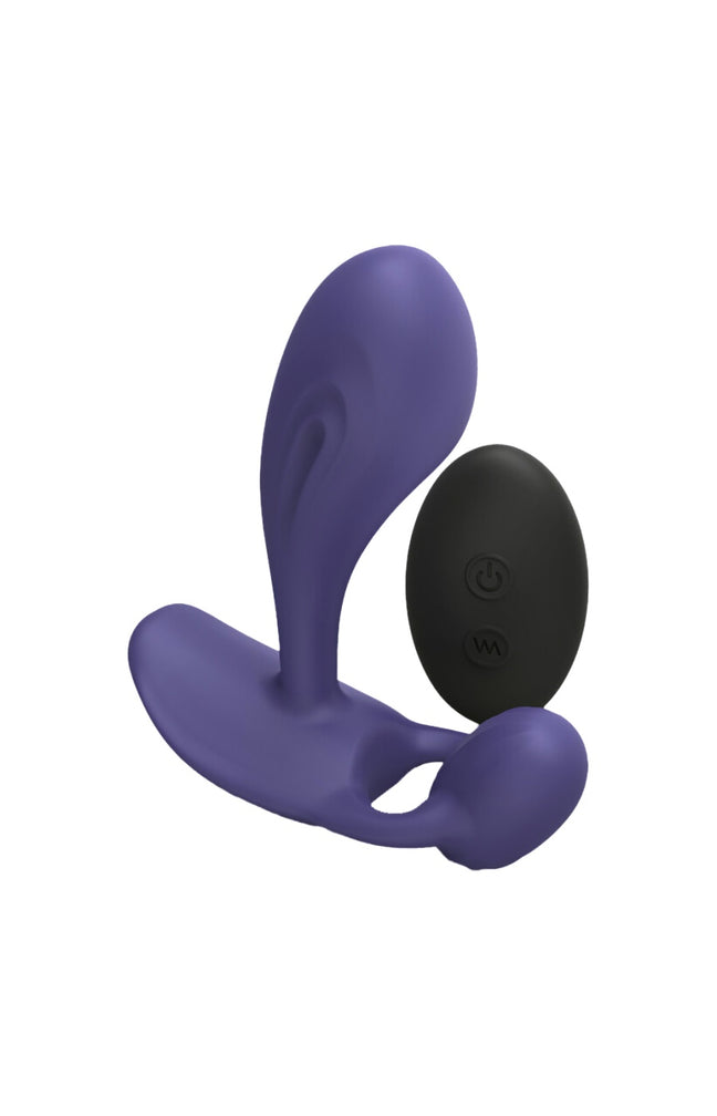 Vibromasseur télécommandé - Wiity - Violet - 10 modes