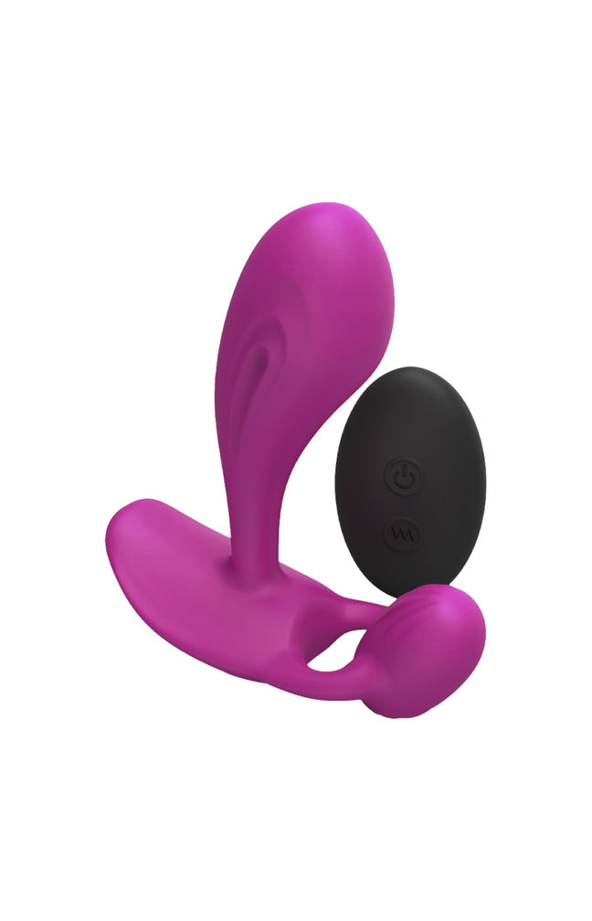 Vibromasseur télécommandé - Wiity - Rose - 10 modes