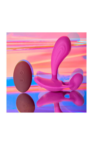 Vibromasseur télécommandé - Wiity - Rose - 10 modes