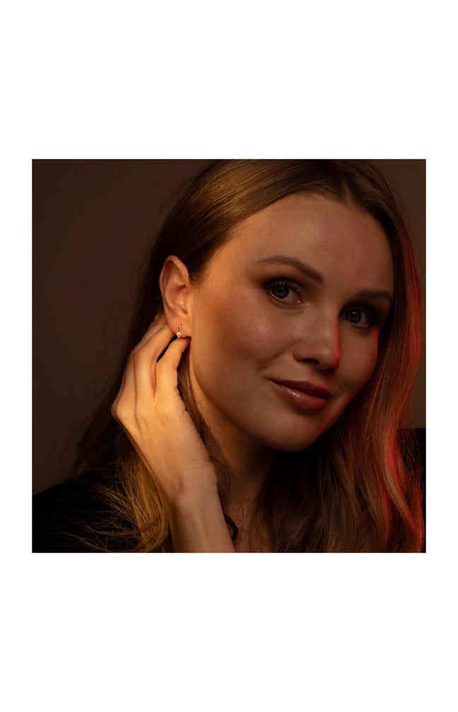Boucles d'oreilles Goutte Perlée - Or jaune 375/1000 & perle