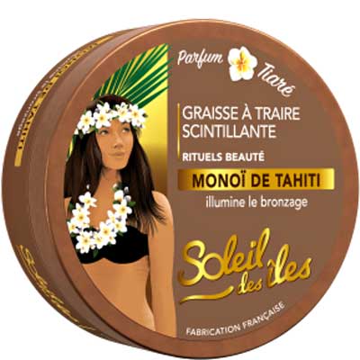 Graisse à traire scintillante - Parfum tiaré - 150 ml