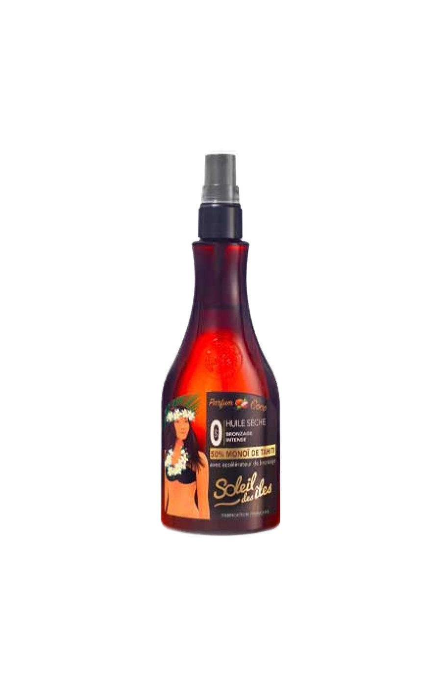 Huile sèche bronzante - Parfum coco - 150 ml