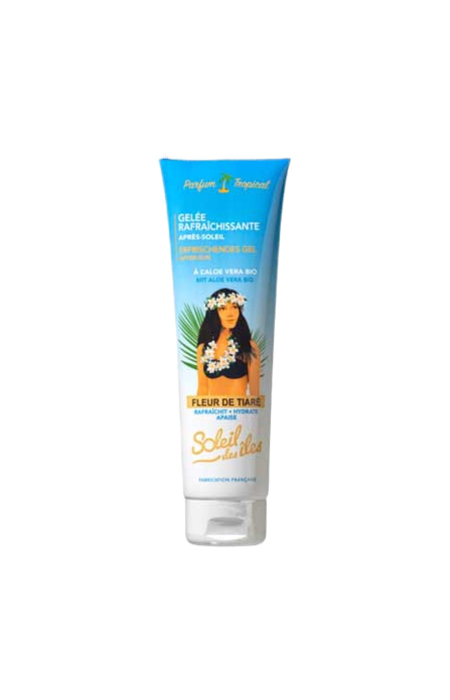 Gelée rafraichissante après-soleil - Parfum tropical - Aloe vera - 150 ml
