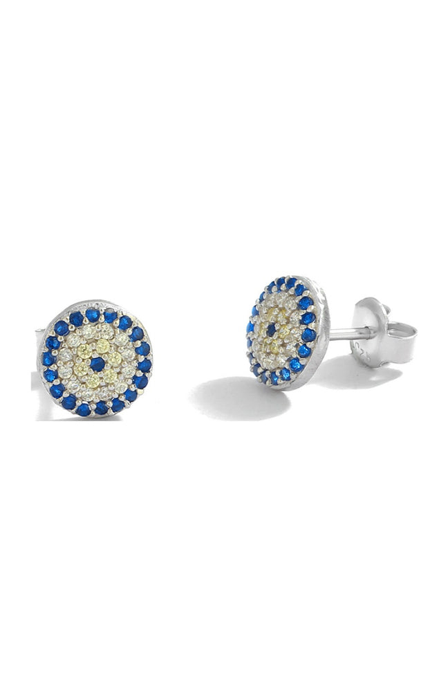 Boucles d'oreilles - Argent 925/000 & zircons