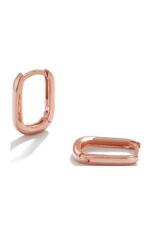 Boucles d'oreilles - Argent 925/000 plaqué doré rose