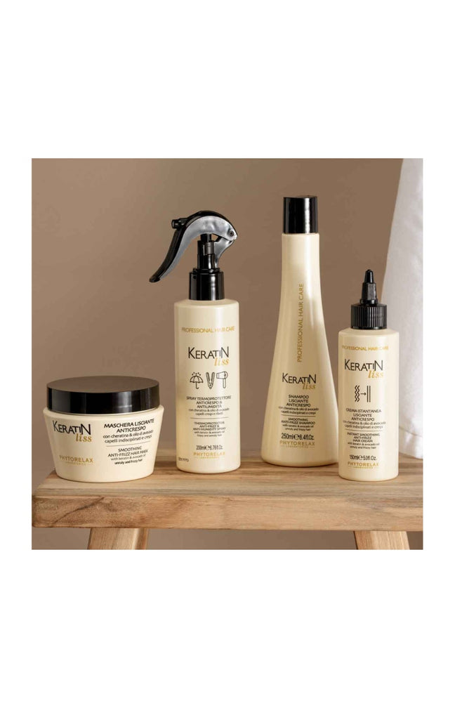 Masque capillaire lissant - Kératine & huile d'avocat - Cheveux - 250 ml