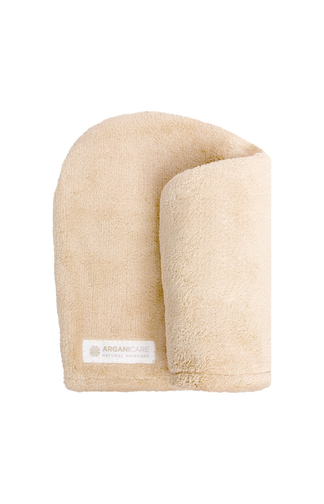 Serviette en microfibres - Cheveux - Beige