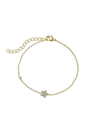 Bracelet Gina - Laiton doré à l'or fin 18k