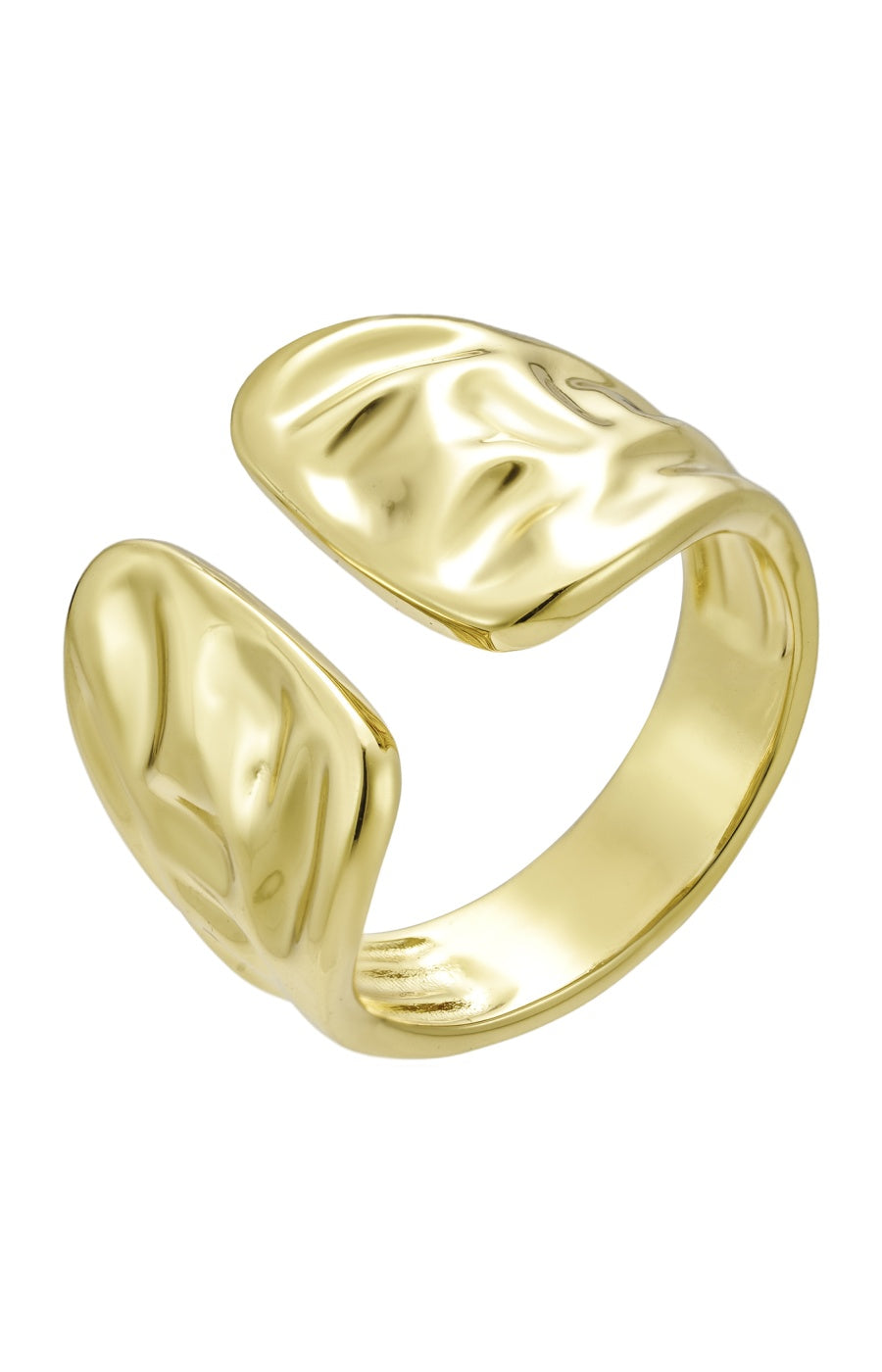 Bague Ursula - Laiton doré à l'or fin 18k